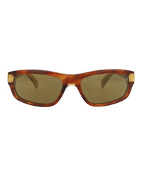 Dunhill Mens Square/Rectangle Havana Havana Bronze Fashion Designer Eyewear