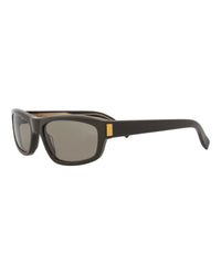 Dunhill Mens Square/Rectangle Brown Brown Brown Fashion Designer Eyewear
