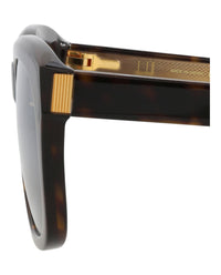 Dunhill Unisex Square/Rectangle Havana Havana Silver Fashion Designer Eyewear