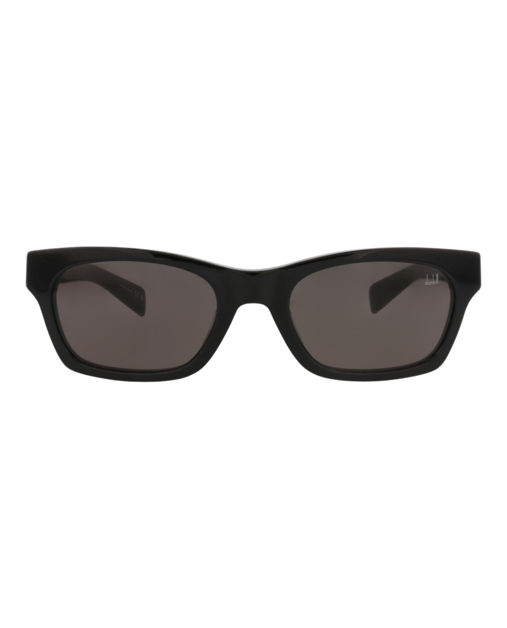 Dunhill Mens Square/Rectangle Black Black Grey Fashion Designer Eyewear
