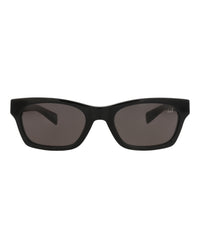 Dunhill Mens Square/Rectangle Black Black Grey Fashion Designer Eyewear