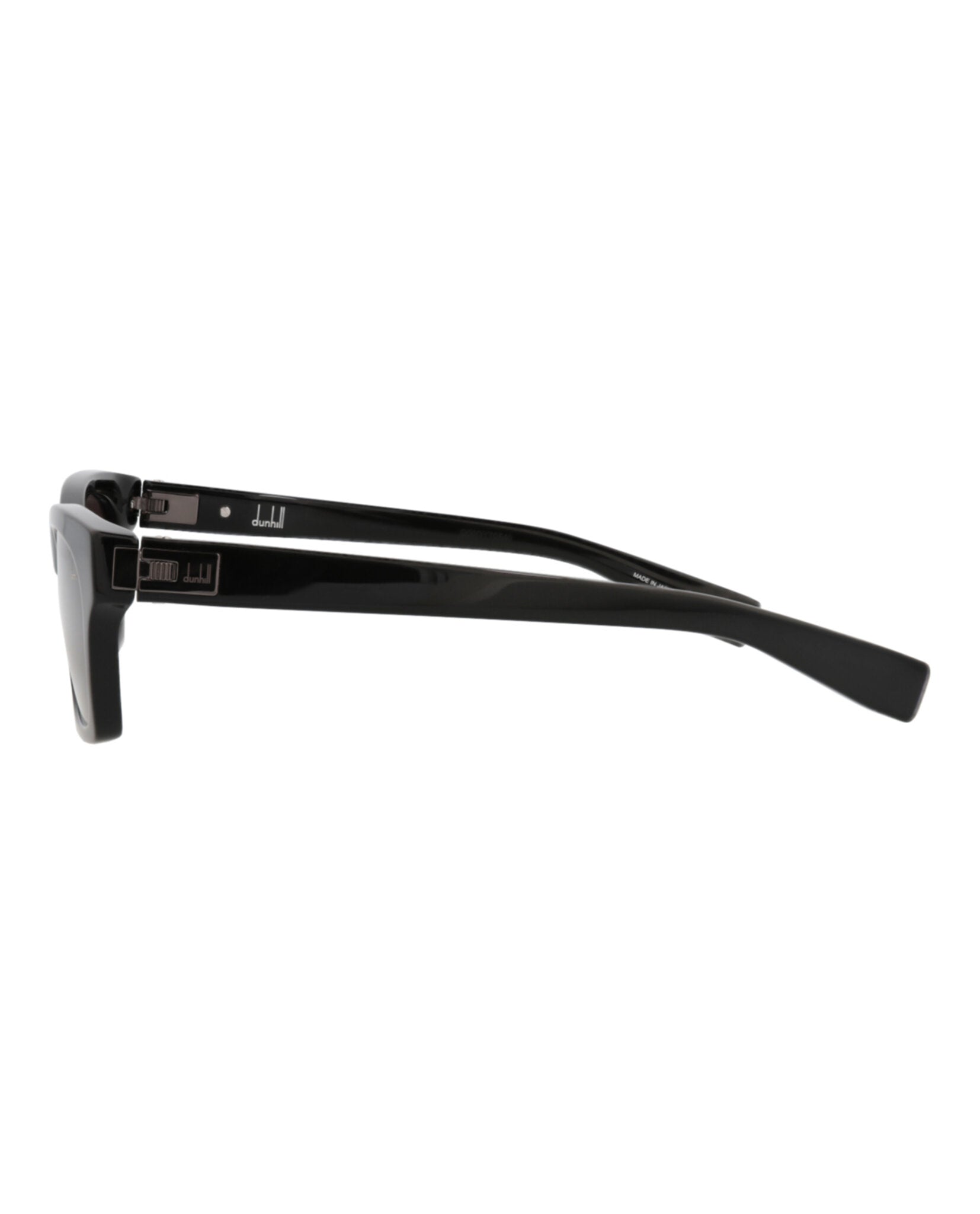 Dunhill Mens Square/Rectangle Black Black Grey Fashion Designer Eyewear