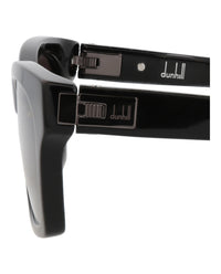 Dunhill Mens Square/Rectangle Black Black Grey Fashion Designer Eyewear