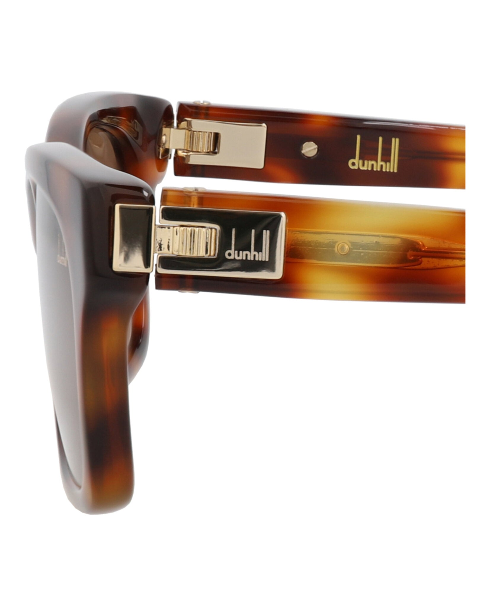 Dunhill Mens Square/Rectangle Havana Havana Brown Fashion Designer Eyewear