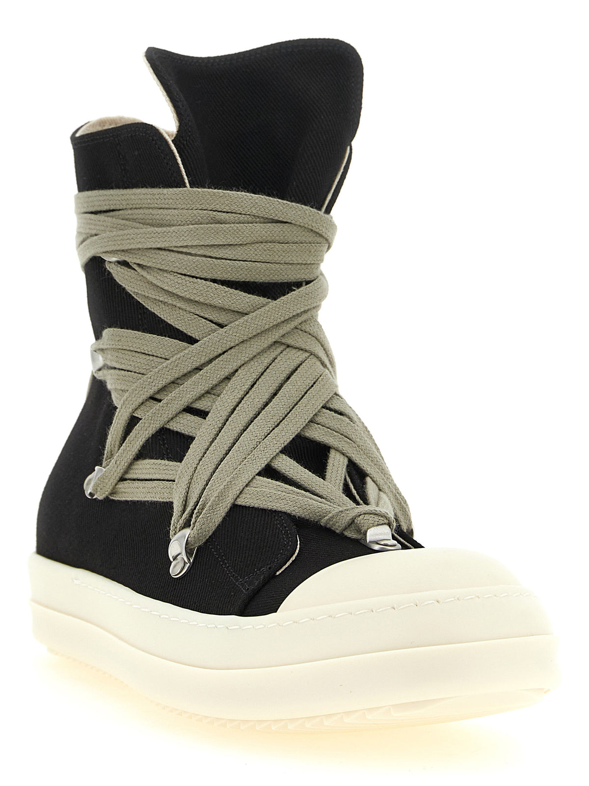DRKSHDW Drkshdw Men 'Megalace Sneaks' Denim Sneakers