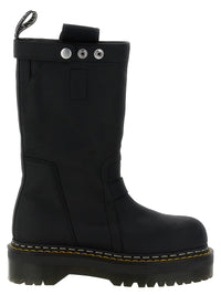 Rick Owens Unisex 'Quad Sole Pull On' Dr.Martens X Rickowens Boots