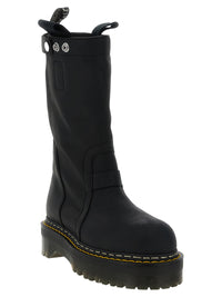 Rick Owens Unisex 'Quad Sole Pull On' Dr.Martens X Rickowens Boots
