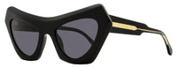 Marni Devil's Pool Cat Eye Sunglasses ZTJ Black 56mm Black