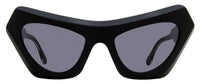Marni Devil's Pool Cat Eye Sunglasses ZTJ Black 56mm