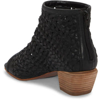MOFIRA Womens Peep Toe Block Heel Booties