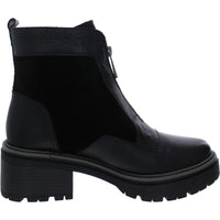 Jett Womens Suede Lugged Sole Ankle Boots