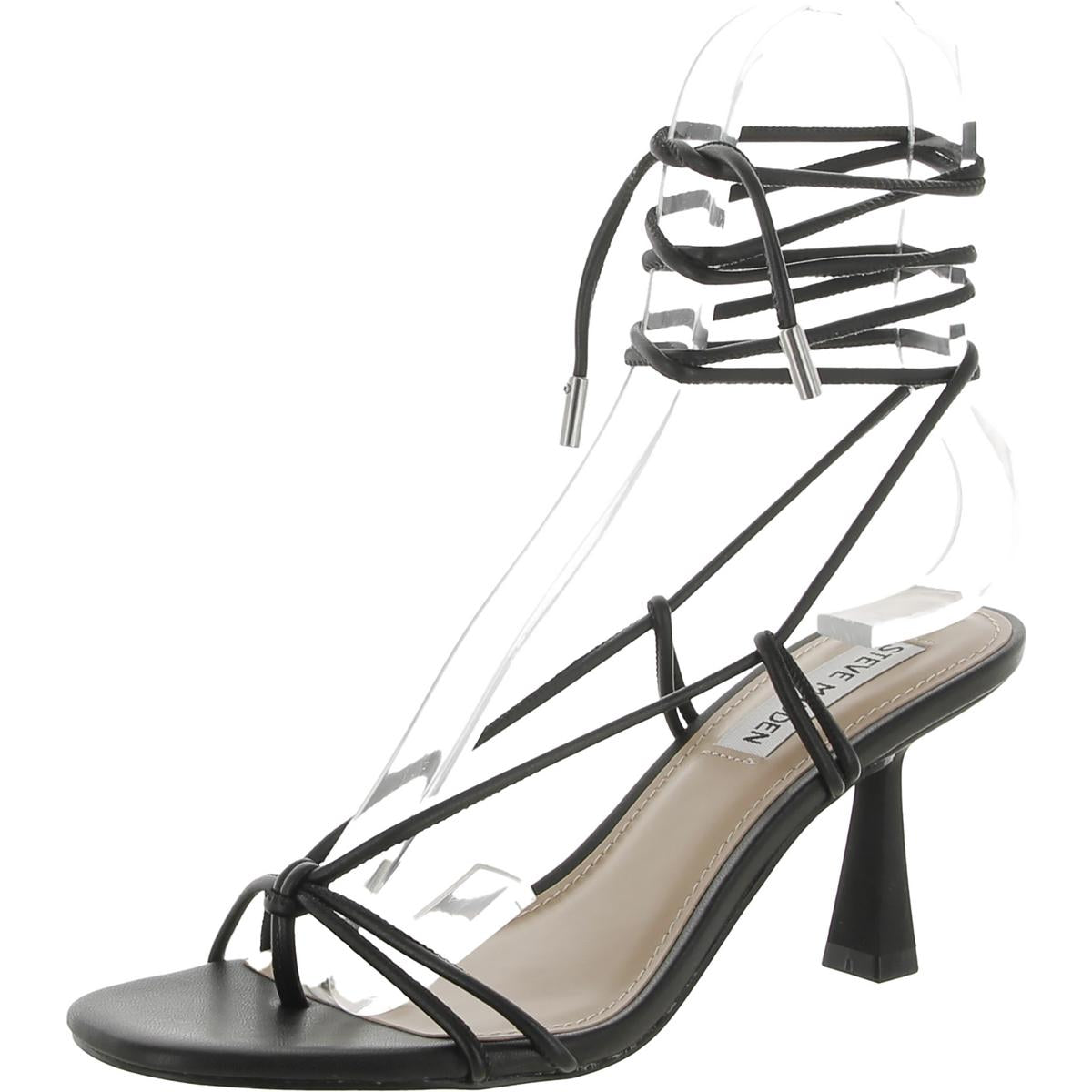 Superb Womens Strappy Thong Heels