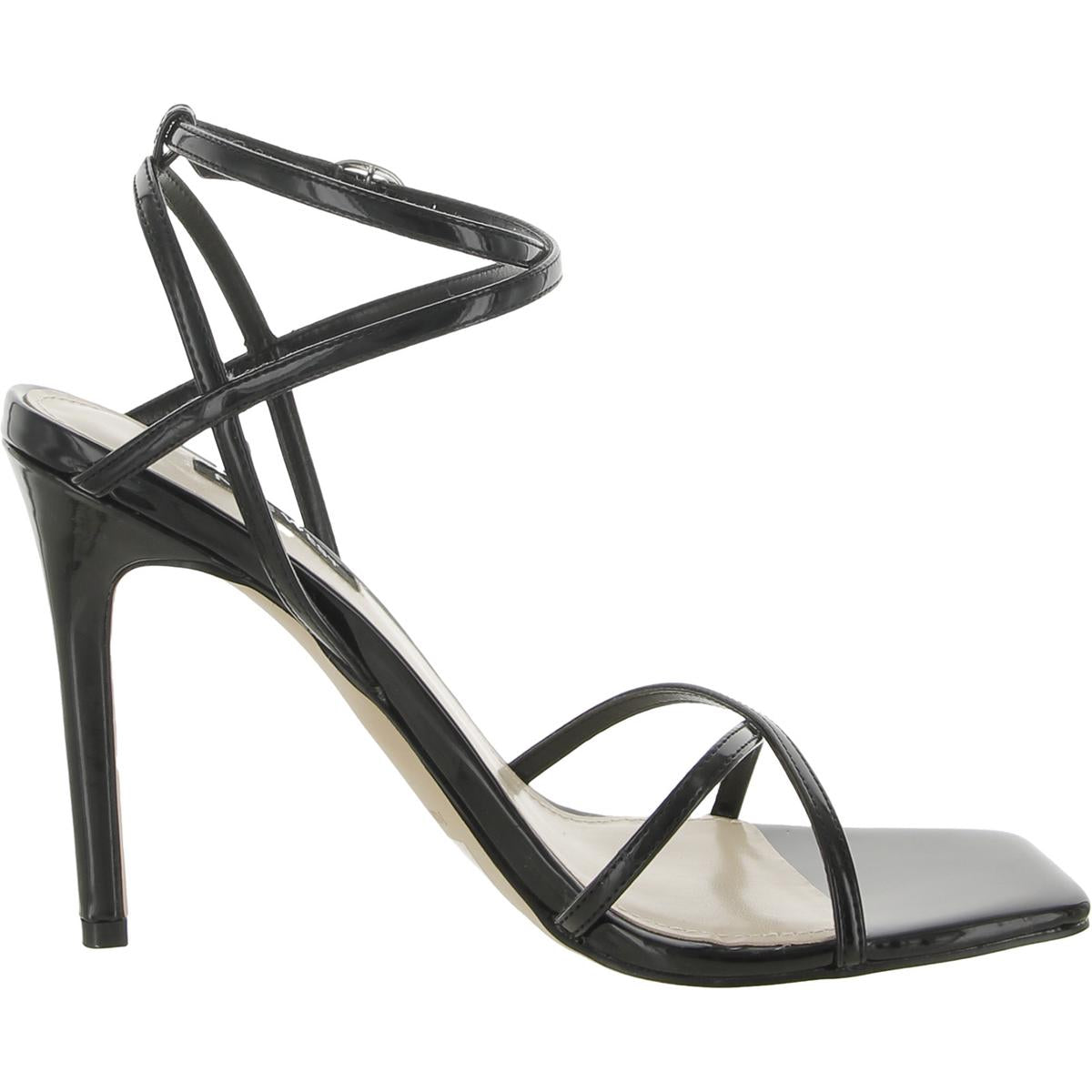 Tidle Womens Ankle Strap Dressy Heels