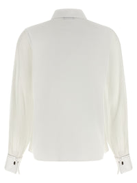 Peserico Women Stretch Cotton Shirt