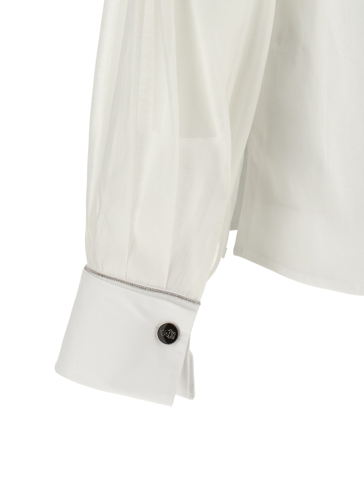 Peserico Women Stretch Cotton Shirt