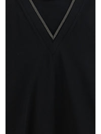 Brunello Cucinelli Women Cotton T-Shirt With Embellishments