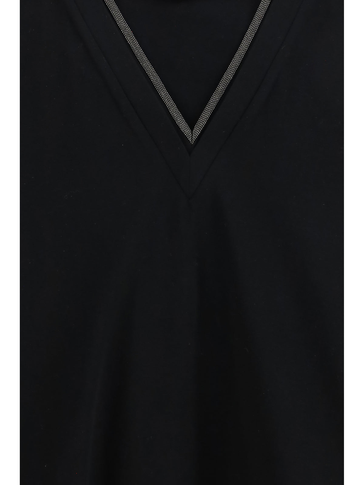 Brunello Cucinelli Women Cotton T-Shirt With Embellishments