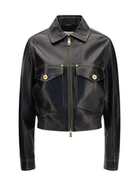Versace Women Nappa Leather Jacket