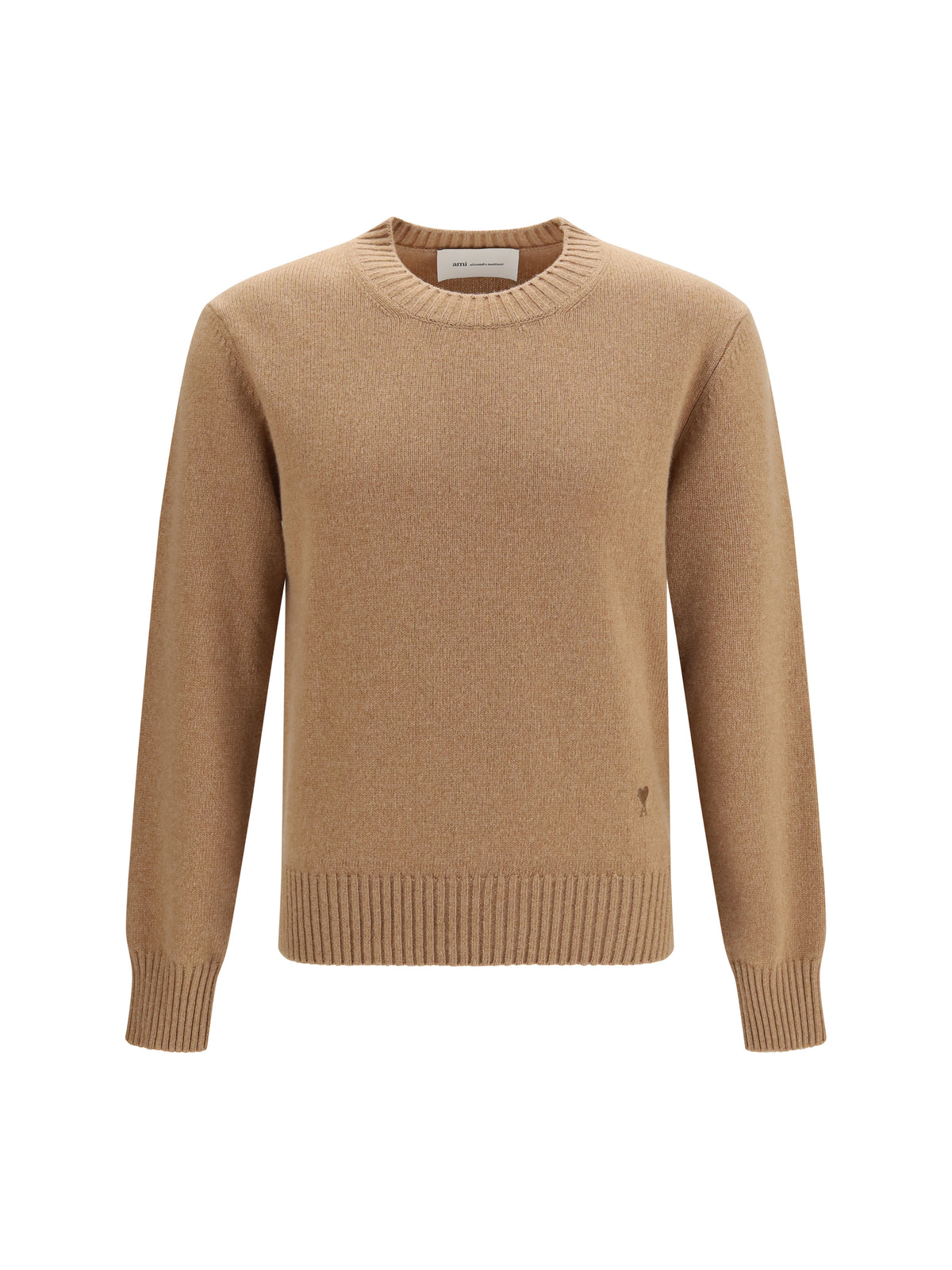 Ami Paris Men Cashmere And Wool Blend Sweater