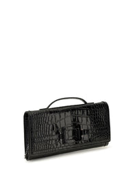 ROGER VIVIER Roger Vivier Women Belle Vivier Crocodile-Effect Clutch