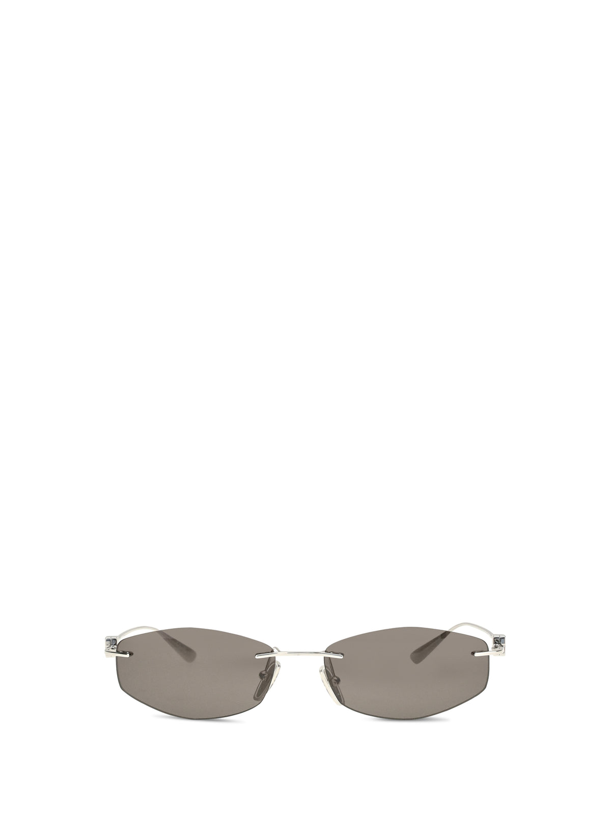Balenciaga Men Geometric Oval Sunglasses