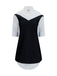 BALENCIAGA Balenciaga Women Hybrid Shirt Dress