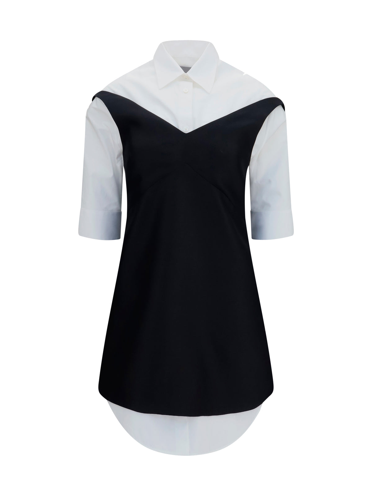 BALENCIAGA Balenciaga Women Hybrid Shirt Dress