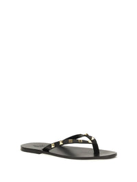 VALENTINO GARAVANI Valentino Garavani Men Rockstud Thong Sandals