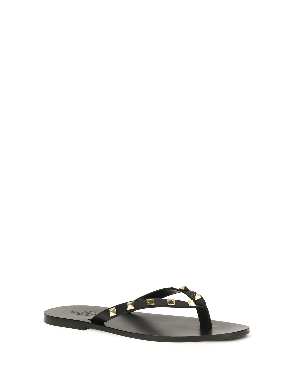 VALENTINO GARAVANI Valentino Garavani Men Rockstud Thong Sandals