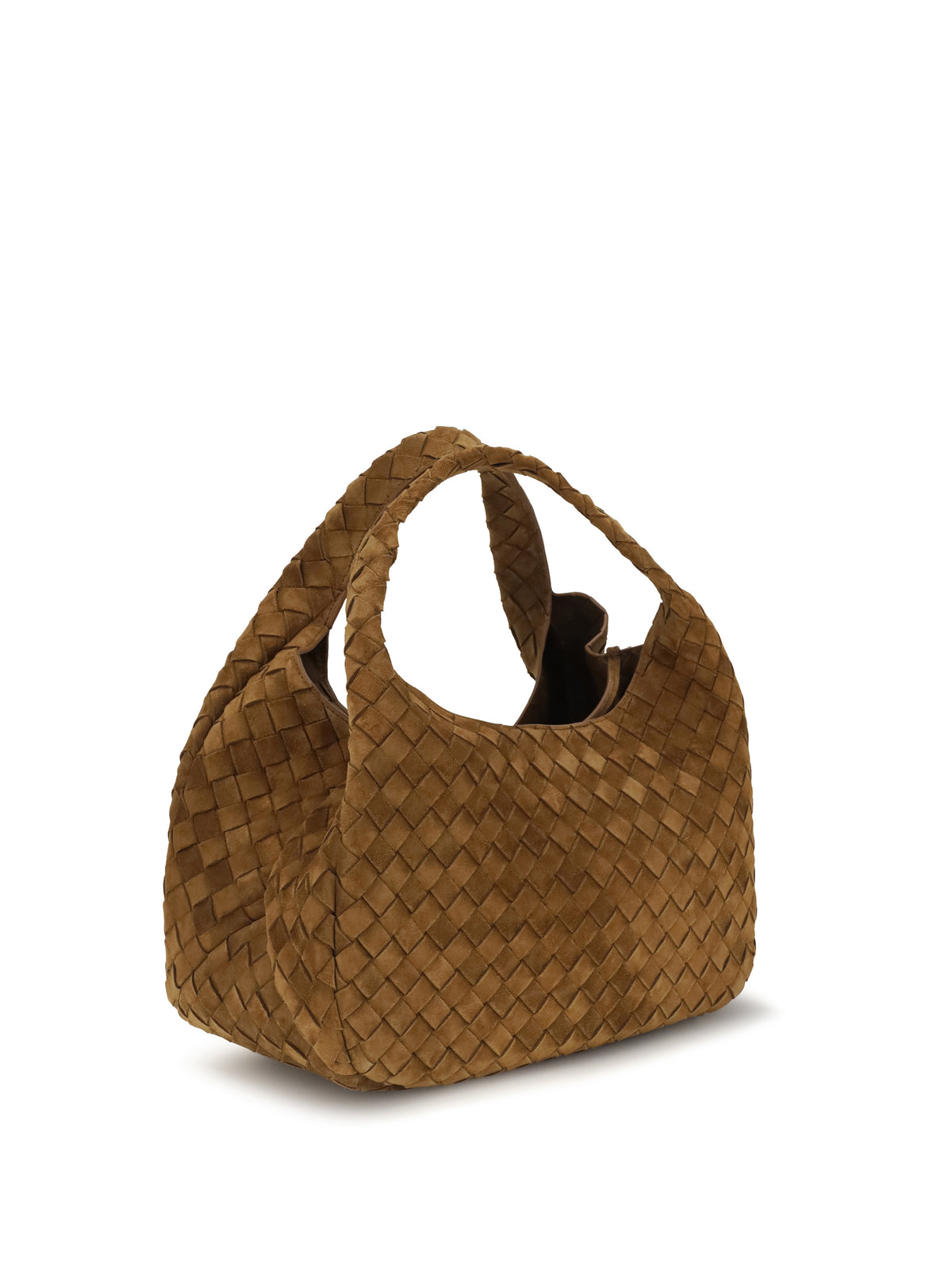 Bottega Veneta Women Campana Suede Handbag