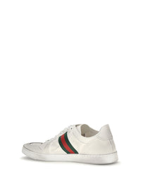 GUCCI Gucci Men Stretch Leather Sneakers