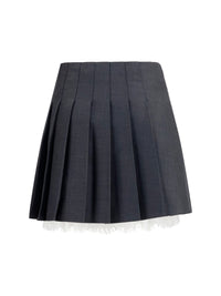 SELF-PORTRAIT Self-Portrait Women Pleated Mini Skirt