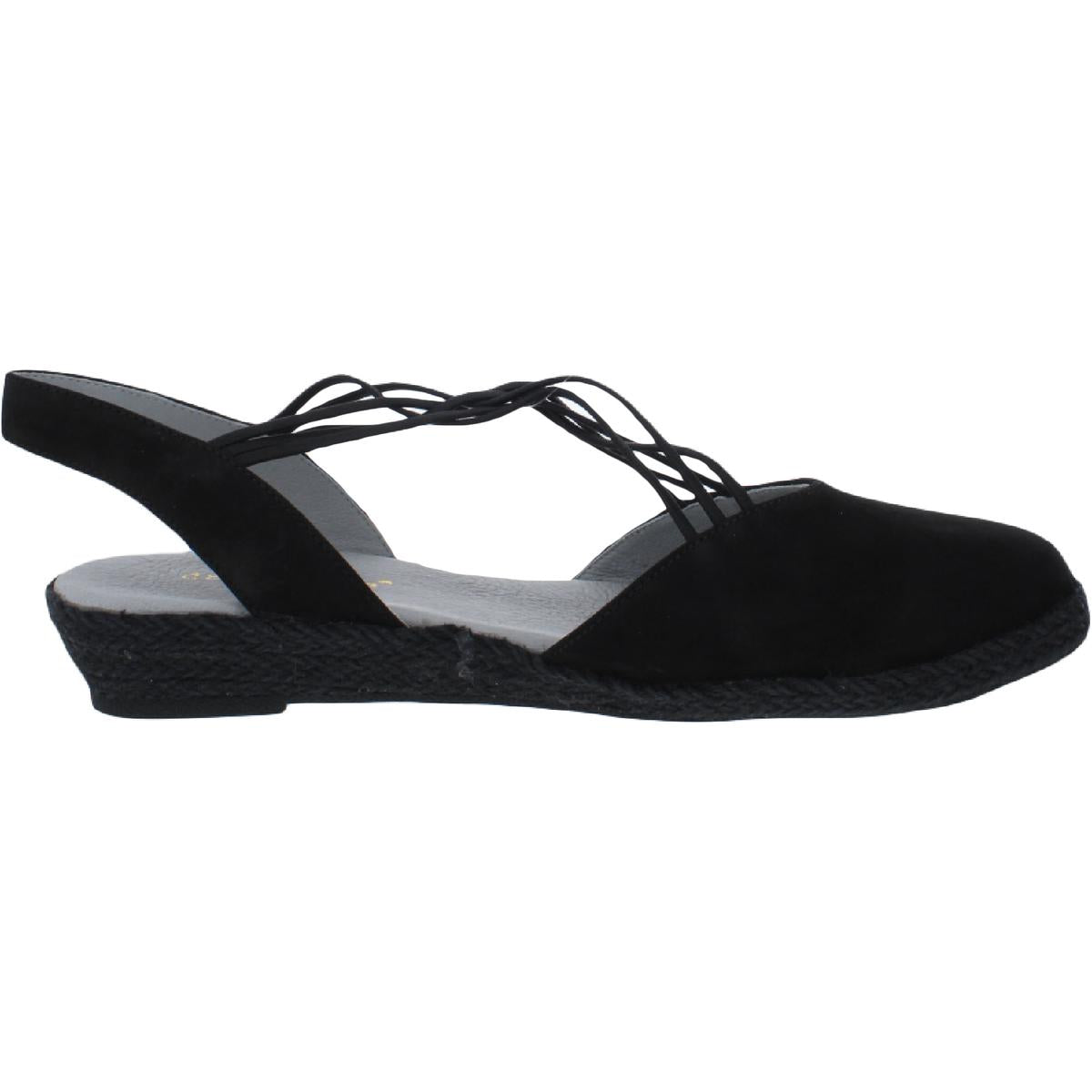 Miracle Womens Strappy Flats Espadrilles