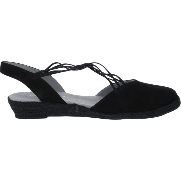 Miracle Womens Strappy Flats Espadrilles