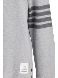 THOM BROWNE Thom Browne Men Piqué Long-Sleeve Polo