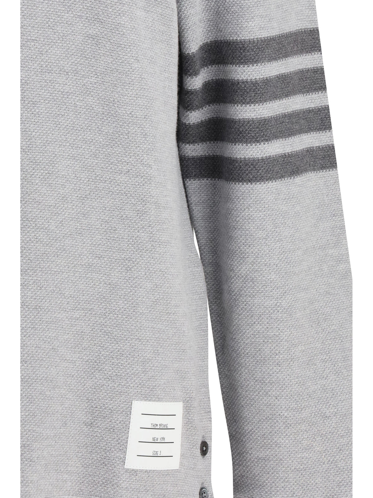 THOM BROWNE Thom Browne Men Piqué Long-Sleeve Polo