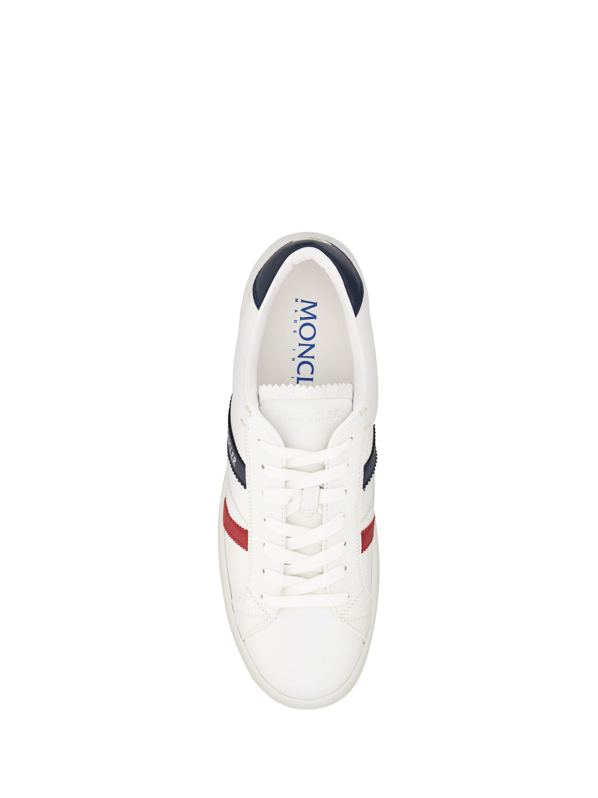 Moncler Elegant White Monaco M Men's Men's Sneakers