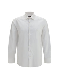 ETRO Etro Men Roma Cotton Shirt With Pegaso Logo