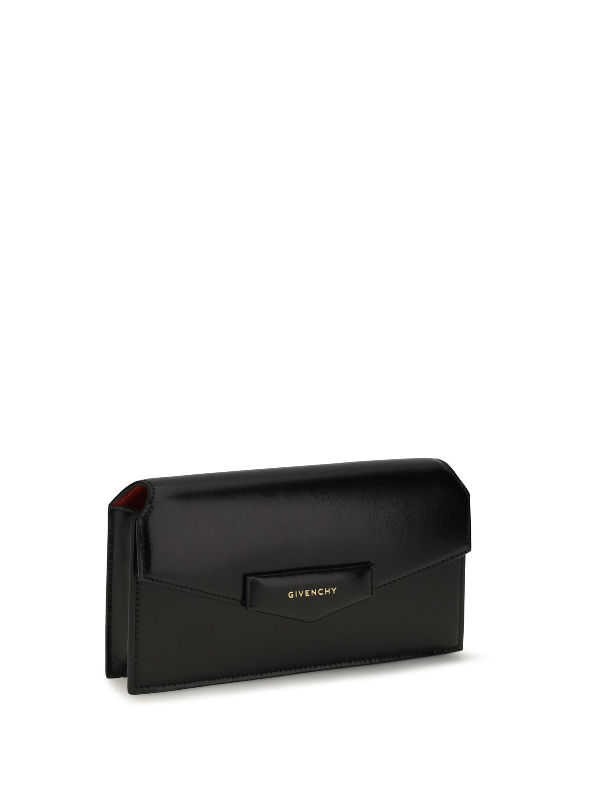 Givenchy Women Antigona Box Leather Pouch With Chain