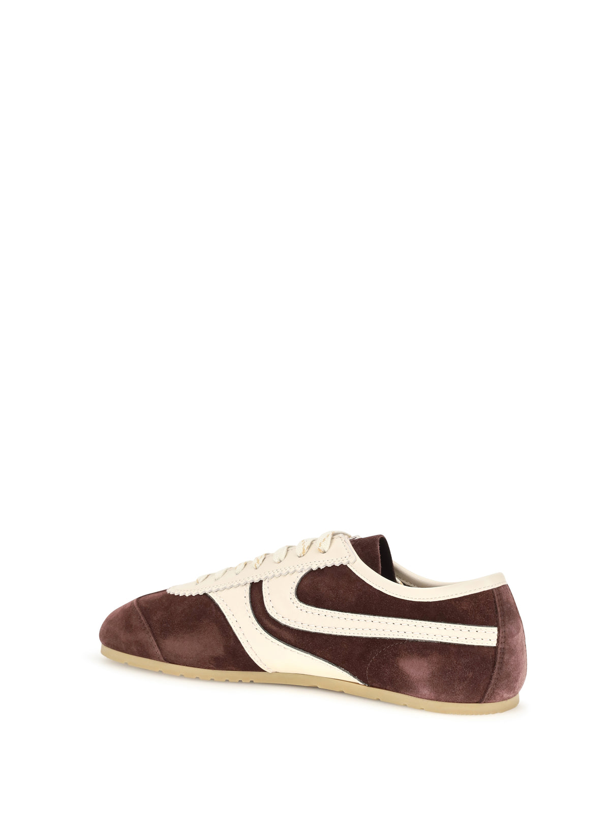 Dries Van Noten Men Leather Panelled Sneakers
