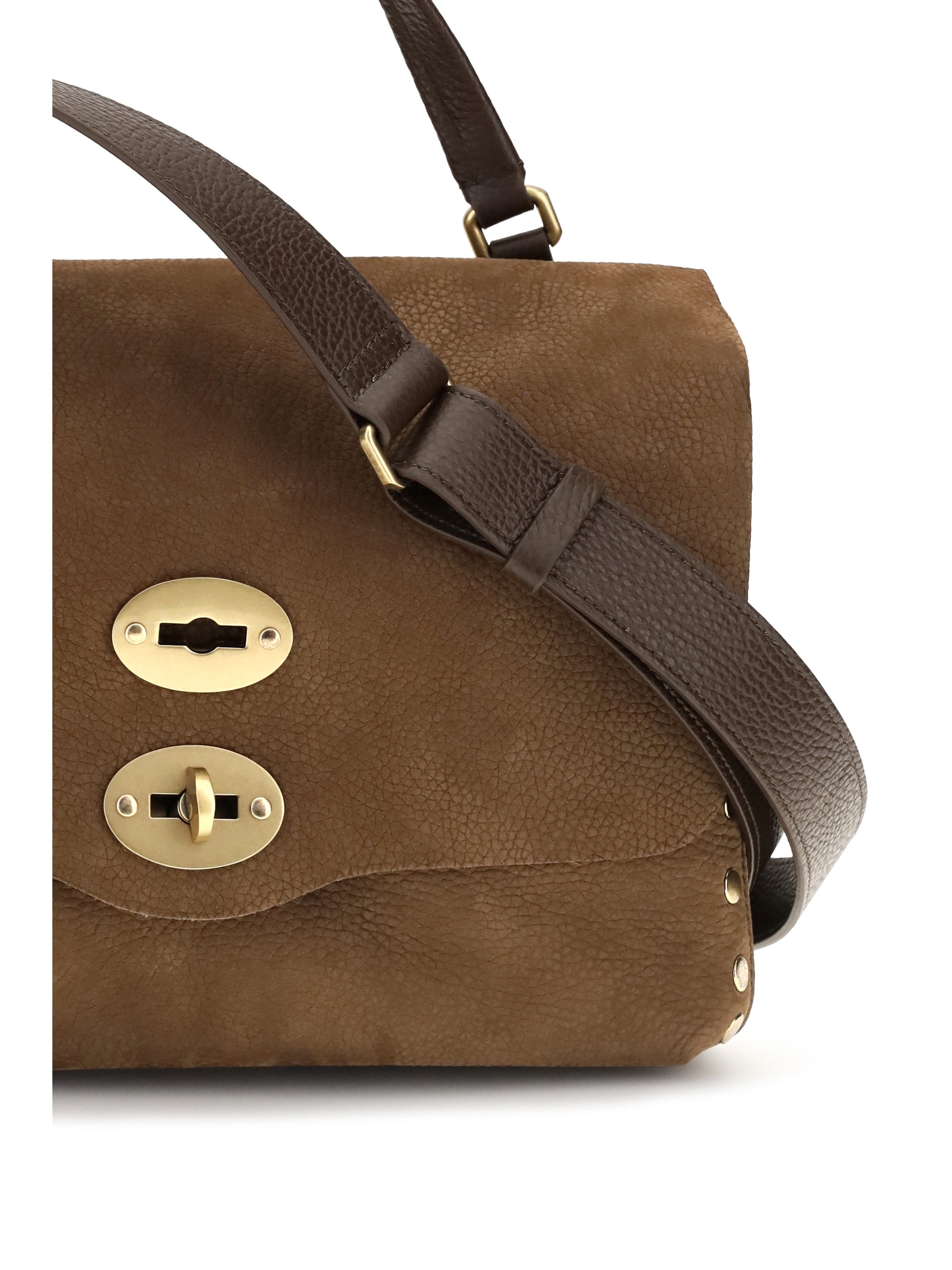 ZANELLATO Zanellato Women Postina Jones Suede Top Handle Bag