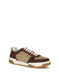 Valentino Garavani Men Sparry Sneakers In Suede And Nappa