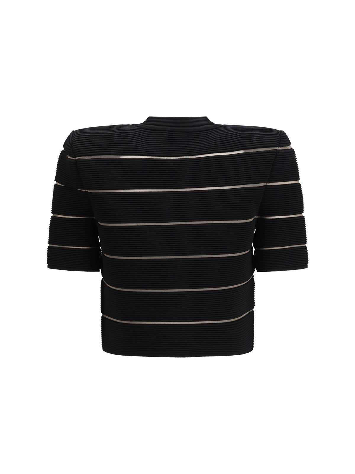 BALMAIN Balmain Women Short-Sleeved Buttoned Cardigan