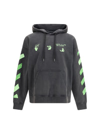 OFF-WHITE Off-White Men Bacco Arrow Skate Hooded Sweatshirt