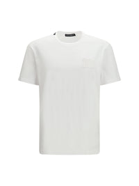 Dolce & Gabbana Men Cotton T-Shirt With Patch