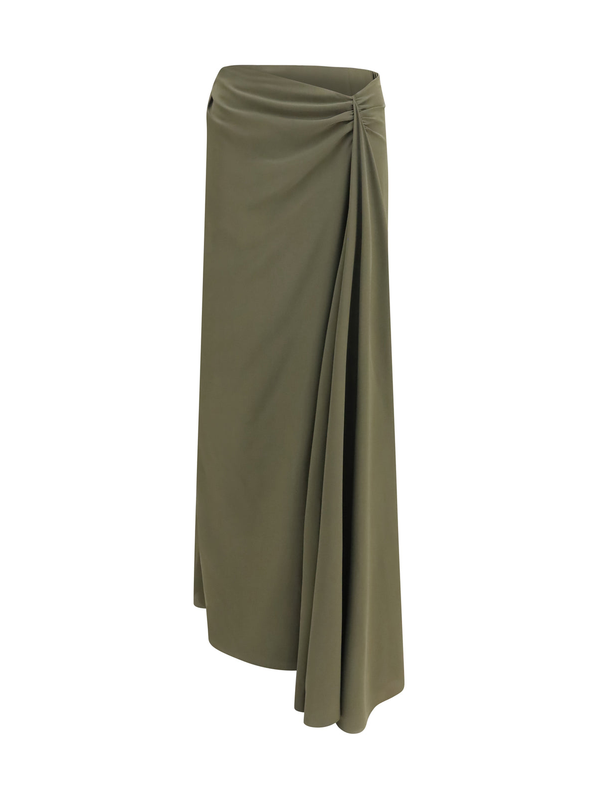 Alexander Mcqueen Women Draped Long Skirt