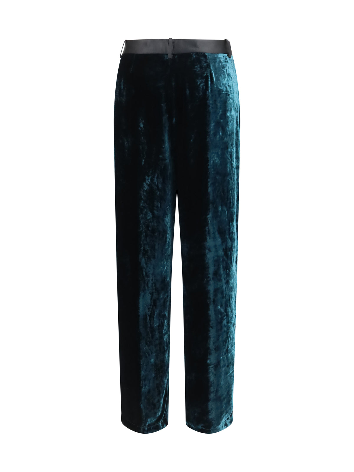 Forte_Forte Women Moiré Velvet Tuxedo Pants