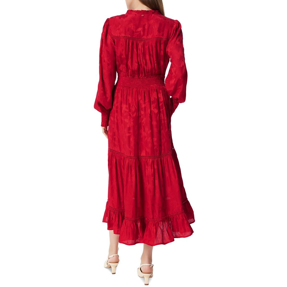 Womens Solid Viscose Maxi Dress