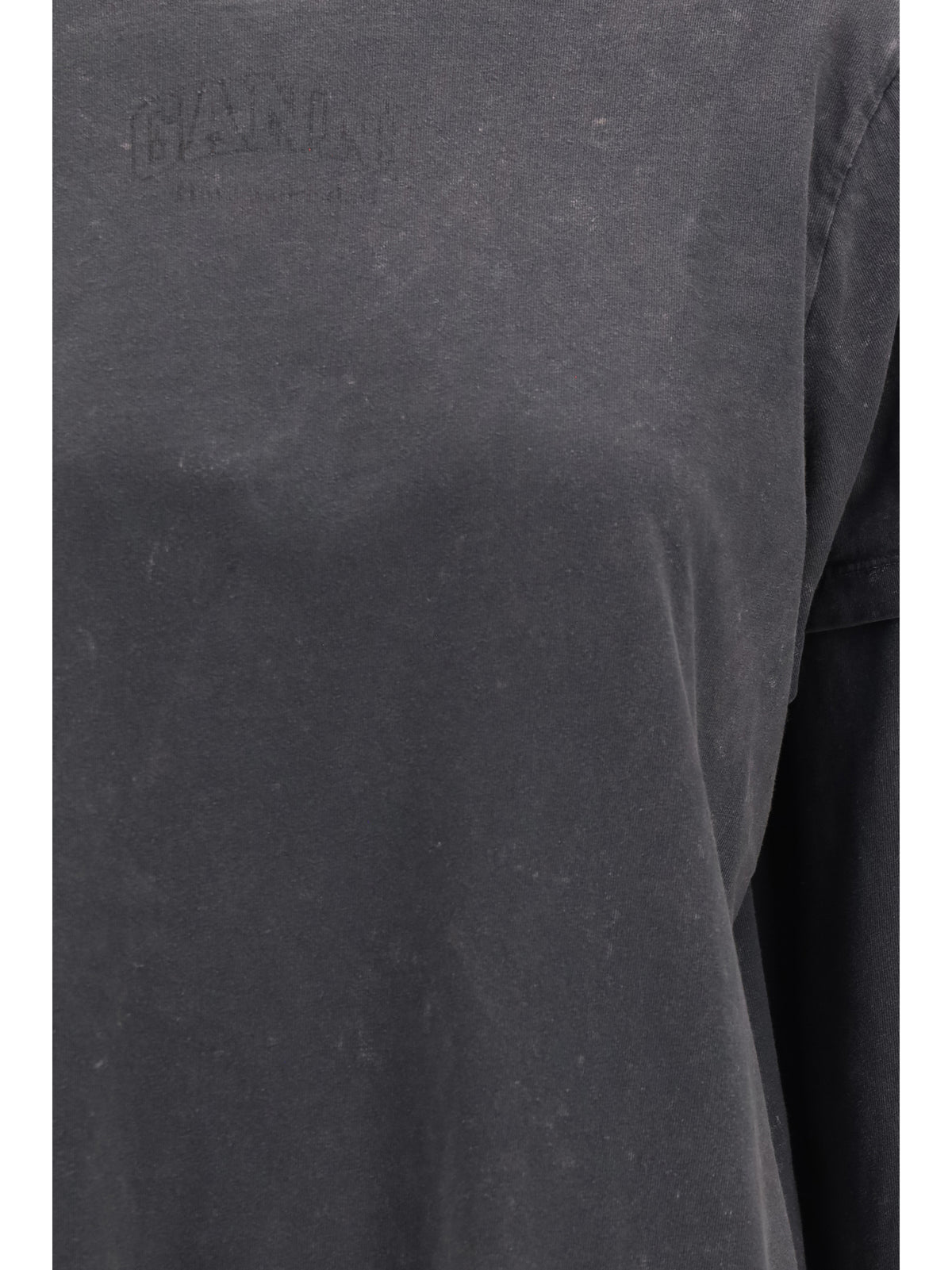 GANNI Ganni Women Future Heavy Jersey Long-Sleeve T-Shirt