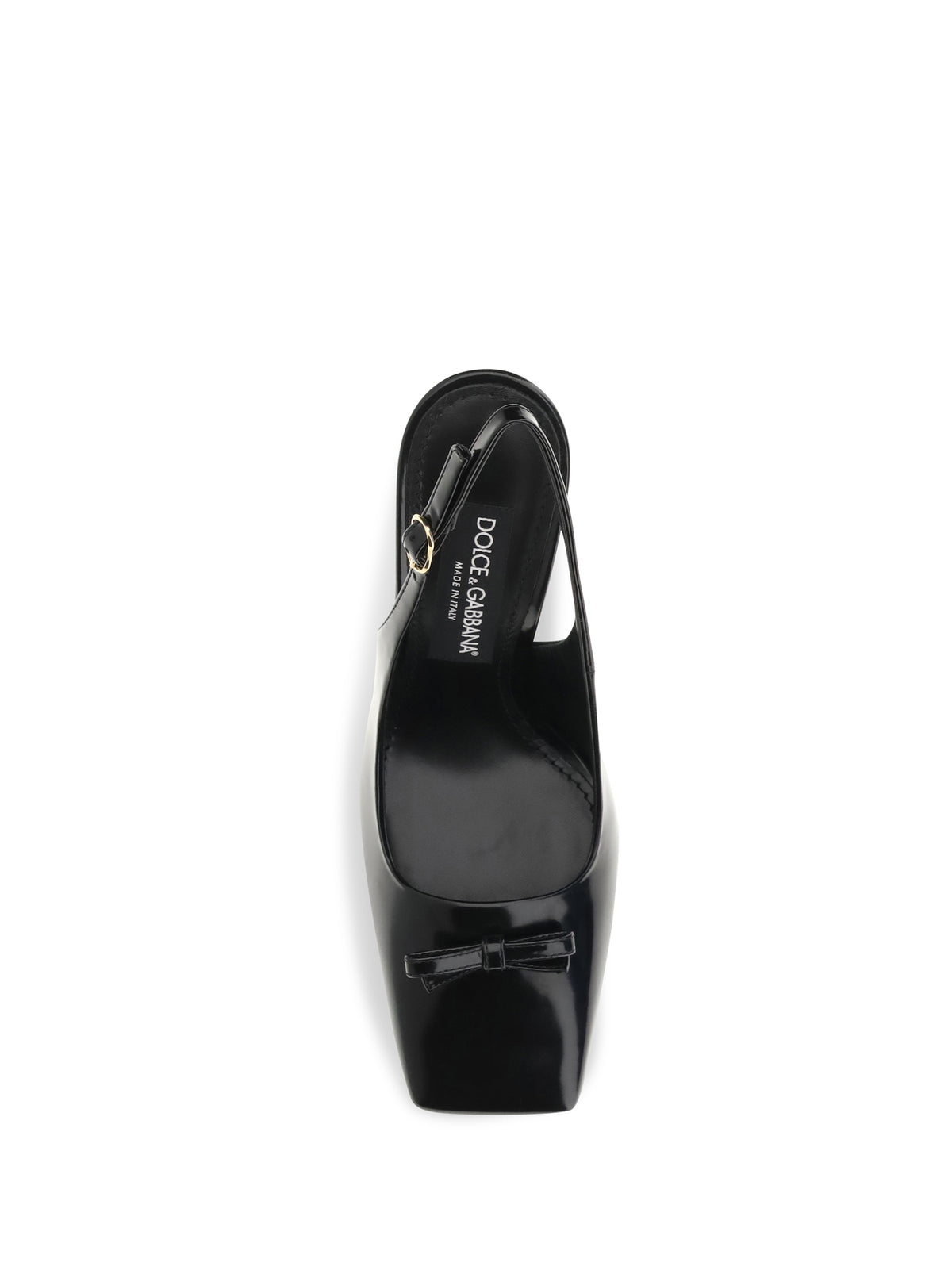 Dolce & Gabbana Women Leather Slingback Pumps